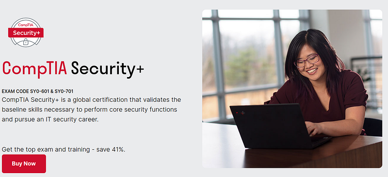 CompTIA Security+ certification