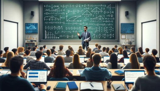 Teacher in classroom