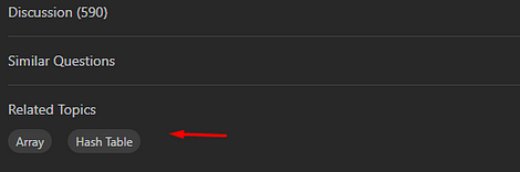 LeetCode hints example