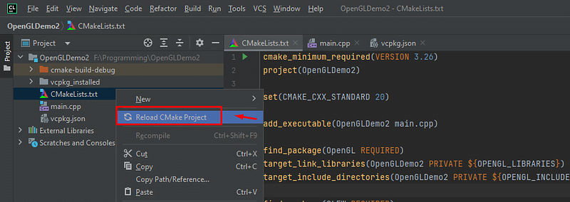 CMake Error showing GLEW not found