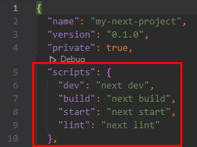 Package.json build tasks