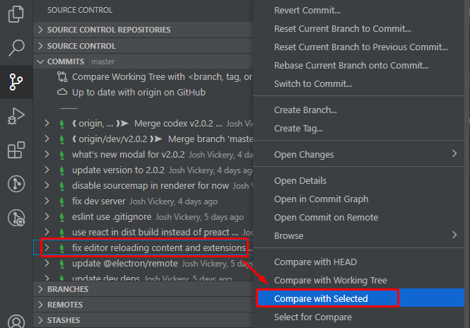 Step 4 - Compare with selected