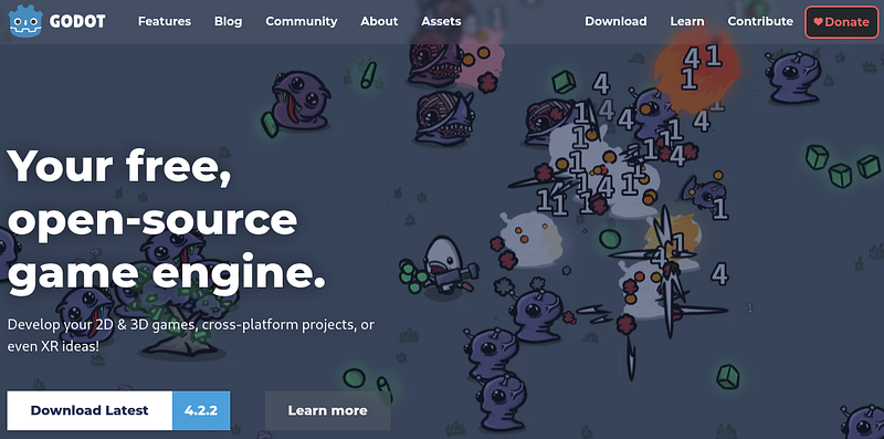 Godot Game Engine website