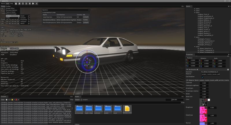 Spartan Engine screenshot