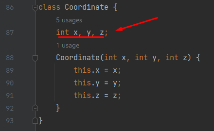 Java property definition