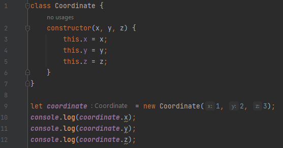 JavaScript constructor example