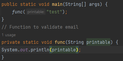 Compiled function example