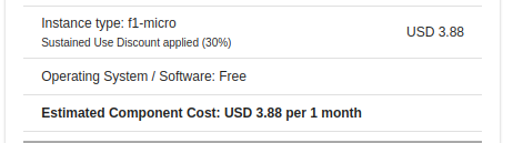 Google Cloud pricing