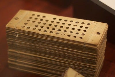 Punch cards